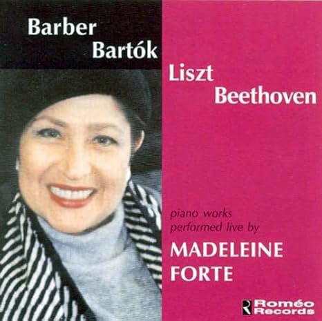 Barber/Bartok/Liszt/Beethoven CD