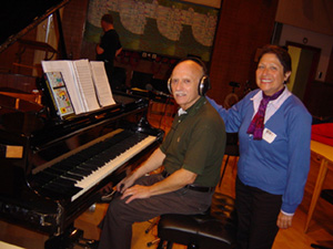 Allen and Madeleine Forte, Vienna, June 2002